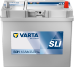 Akkumulátor Varta SLI 545155 12V 45Ah 330A jobb+ 238*129*227 vékony saru
