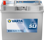 Akkumulátor Varta SLI 545157 12V 45Ah 330A bal+ 238*129*227 vékony saru