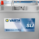 Akkumulátor Varta SLI 545157 12V 45Ah 330A bal+ 238*129*227 vékony saru