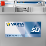 Akkumulátor Varta SLI 545158 12V 45Ah 330A bal+ 238*129*227 vastag saru