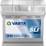 Akkumulátor Varta SLI 544401 12V 44Ah 420A jobb+ 175*175*190