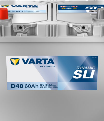 Akkumulátor Varta SLI 560411 12V 60Ah 540A bal+ 232*173*225 japán