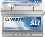 Akkumulátor Varta SLI 560409 12V 60Ah 540A jobb+ 242*175*175 alacsony