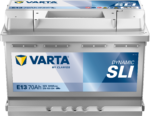 Akkumulátor Varta SLI 570409 12V 70Ah 640A jobb+ 278*175*190