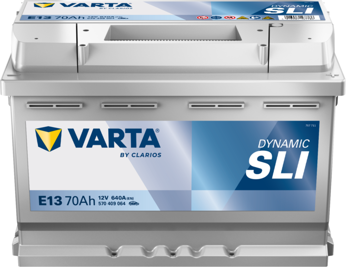 Akkumulátor Varta SLI 570409 12V 70Ah 640A jobb+ 278*175*190 – Római ...