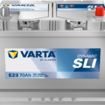 Akkumulátor Varta SLI 570412 12V 70Ah 630A jobb+ 261*175*220 japán