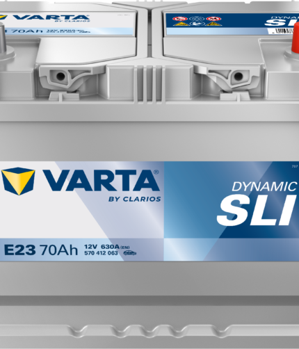 Akkumulátor Varta SLI 570412 12V 70Ah 630A jobb+ 261*175*220 japán
