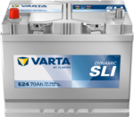 Akkumulátor Varta SLI 570413 12V 70Ah 630A bal+ 261*175*220 japán