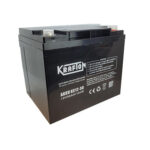 Akkumulátor zselés Krafton KC12-50 12V 50Ah 197*165*172 +jobb saru süllyesztett 6-os csavar rokkant kocsi