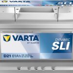 Akkumulátor Varta SLI 561400 12V 61Ah 600A jobb+ 242*175*175