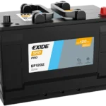 Akkumulátor Exide EF1202 12V 120Ah 870A jobb+ 349*175*235 Ivecó,talp.lesz.