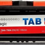 Akkumulátor TAB  57549 12V  78Ah 750A +jobb 278*175*190