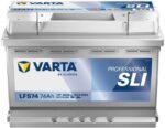 Akkumulátor Varta SLI Professional meghajtó 930074 12V 75/64 Ah jobb+ 278*175*190
