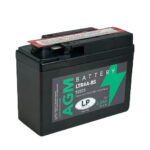 mkp.akkumulátor LP 50303 AGM LTR4A-BS 12V 3Ah 40A 113*49*85 +jobb,vízsz.csúszóérint.