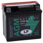 mkp.akkumulátor LP 50412 AGM LTX5L-BS 12V 4Ah 80A 113*70*105 +jobb
