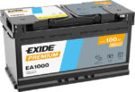Akkumulátor EXIDE Premium EA1000 12V 100Ah 900A jobb+ 353*175*190
