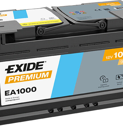 Akkumulátor EXIDE Premium EA1000 12V 100Ah 900A jobb+ 353*175*190
