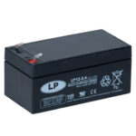 Akkumulátor zselés LP 12V 3,4Ah 134*67*67 csúszósaru szünetmentes