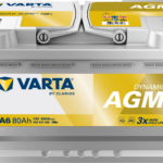 Akkumulátor Varta Start Stop AGM 580901 12V 80Ah 800A jobb+ 315*175*190