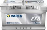 Akkumulátor Varta Start Stop EFB 575500 12V 75Ah 730A jobb+ 315*175*175