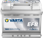 Akkumulátor Varta Start Stop EFB 560500 12V 60Ah 640A jobb+ 242*175*190