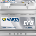 Akkumulátor Varta Start Stop EFB 560500 12V 60Ah 640A jobb+ 242*175*190