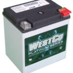 mkp.akkumulátor WestCo AGM 12V 26Ah 400A 166*131*176 +jobb,Harley Davidson